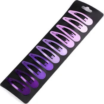 Stoklasa Sponka do vlasů pukačka fialová 10 ks