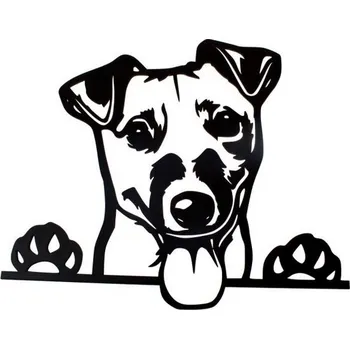 Party dekorace Dřevěná dekorace na zeď - pes