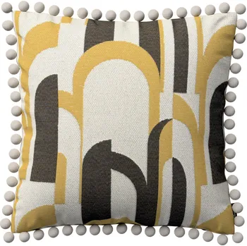 Povlak na polštářek Povlak na polštář 45x45 černo-žlutý