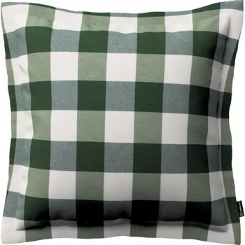 Povlak na polštářek Povlak na polštář 45x45 zeleno-bílý kostkovaný (5,5x5,5cm)