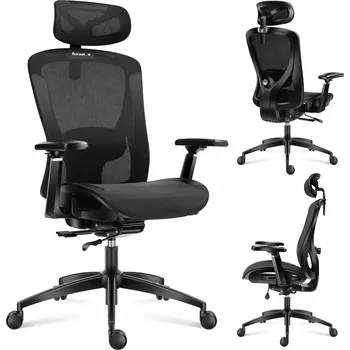 Otočná kancelářská židle Huzaro černá