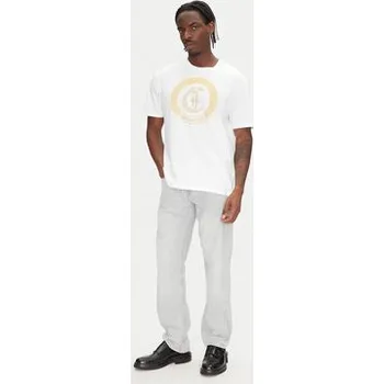 Pánské tričko Just Cavalli T-Shirt 78OAHE22 Bílá Regular Fit 3XL