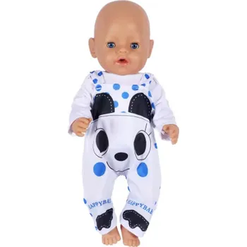 Doplněk pro panenku Baby Born Overaly pro panenky o velikosti 43-46 cm (Baby Born) Barva: modrá 2