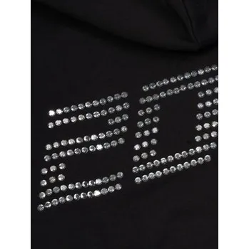 Dámská mikina 2005 Mikina Studded Černá Oversize M