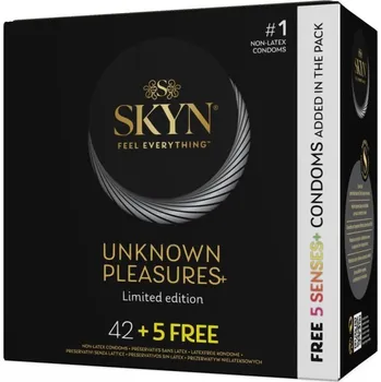 Kondom SKYN Unknown Pleasures42 plus 5free,