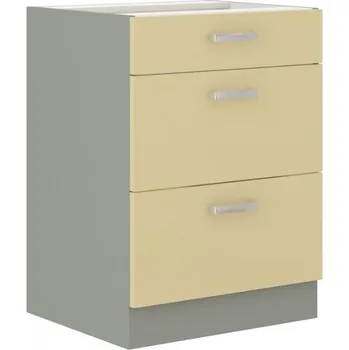 Stolarz-Lempert Kuchyňská skříňka Karmen - dolní 60 D 3S šuplíková PREMIUM BOX