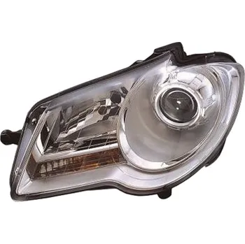 Osvětlení automobilu Levé přední světlo Volkswagen Touran (1T2) 07-10 STŘÍBRNÉ MAGNETI MARELLI