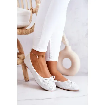 Dámské lodičky Dámské Baleríny Klasické Fimme Barva: Bílá, Velikost: 35