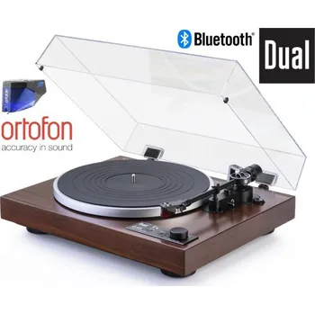 Gramofon DUAL CS 529 - ořech + Ortofon 2M BLUE