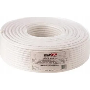elektrický kabel KONCENTRICKÝ KABEL RG6U 100 METRŮ