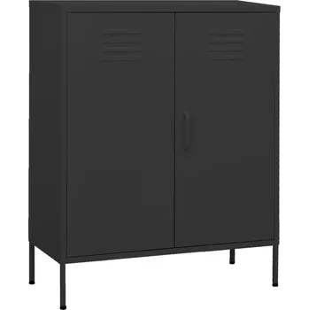 Komoda Komoda VidaXL 80 x 35 x 101 cm – antracit