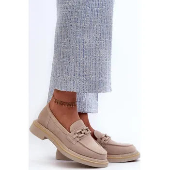 Dámské mokasíny Dámské semišové mokasíny Step in style s ozdobným prvkem, 40 i240_197155_2:40