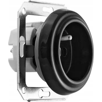 Elektrická zásuvka Elektrická Zásuvka Alkri-Light černá