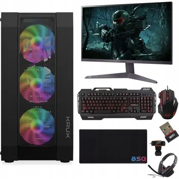 Stolní počítač Herní sada Počítač pro hry Core i7 16GB 512SSD NVIDIA GTX 1660 SUPER