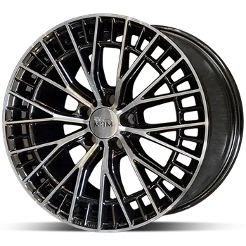 Disk Alu disk MAM GT2 BFP 8,5x19 5x112 ET30,1 černý leštěný