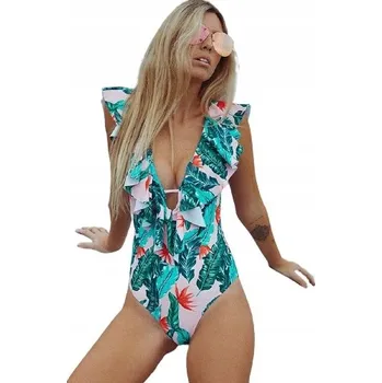 Dámské plavky Lelka jednodílné plavky vícebarevné velikost S