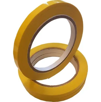 Lepicí páska Lepící páska 9 mm x 66 m, žlutá, PVC