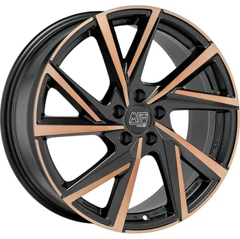 Disk Alu disk MSW ALL SEASON MSW 80-5 8x19, 5x112, 57.1, ET45 MATT BLACK COPPER FP