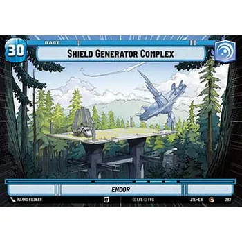 Sběratelská karetní hra Shield Generator Complex // TIE Fighter Token 282 - Jump to Lightspeed: Extras Typ karty: Standard