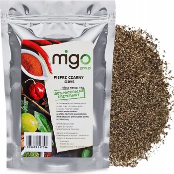 Koření Pepř černý drcený MIGOgroup 1000 g