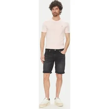 Pánské kraťasy Tommy Jeans Džínové šortky Ronnie DM0DM20945 Černá Regular Fit 31