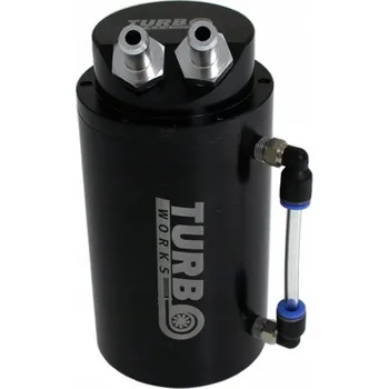 Tuning Olejová nádržka (Oil Catch Tank) TurboWorks 10mm Černá TUNING SPORT