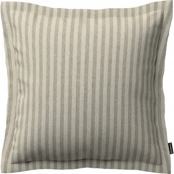 Polštář Povlak na polštář 45x45 cm béžovo-hnědé pruhy
