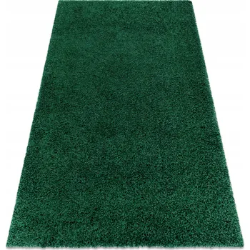 Koberec Koberec SOFFI Shaggy 5 cm, lahvově zeleň, 200x290 cm