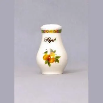 Jednorázové nádobí Pepřenka sypací 7,5cm OVOCE Český porcelán Dubí 2. jakost