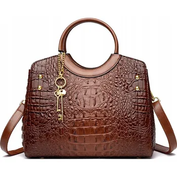 DeForde kabelka eko kůže hnědá