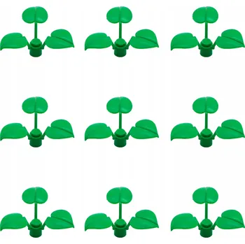 ostatní stavebnice Stavebnice - 9x lístky, rostlinka