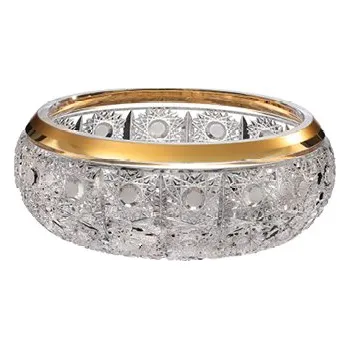 Bohemia Crystal Ručně broušená mísa Romantic Horizont 130mm