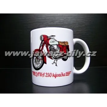 Hrnek s motivem Jawa 250 Kývačka
