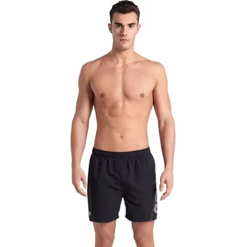 Pánské plavky Arena Fundamentals Arena Logo Boxer black /White M