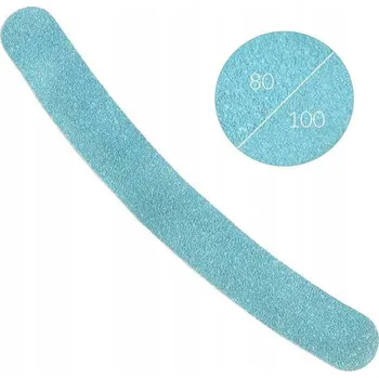 Oboustranný pilník banán na nehty 80/100 PILNÍČEK na gel akryl