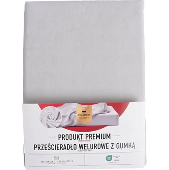 Prostěradlo Prostěradlo s gumou Textom velur 200 x 160 cm