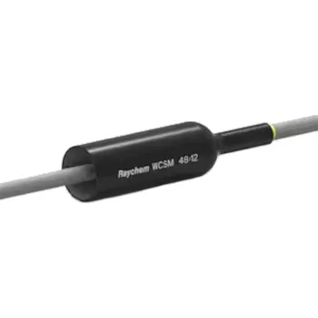 Silnostěnná bezhalogenní teplem smrštitelná trubice/bužírka s lepidlem Raychem WCSM-48/12-1000/S černá + dárek zdarma