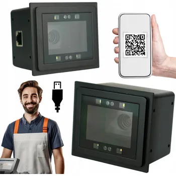 Pokladní systém Drátová čtečka 1D/2D kódů HDWR