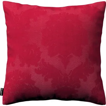 Povlak na polštářek Povlak na polštář 43x43 cm akantové listy na bordó pozadí