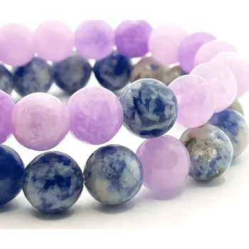 Náramek Minerální náramky pro páry - Twilight