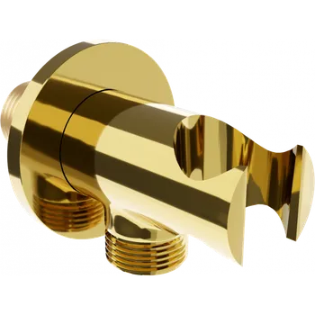 Vodovodní baterie Mexen Kai úhlová přípojka, zlatá - 79301-50 Úhlové spoje