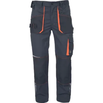 montérky CERVA GROUP Kalhoty EMERTON STRETCH pas, různé barvy Velikost 56 černá/oranžová
