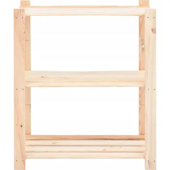 Dílenský regál Kovový skladový regál 10 x 10 x 10 cm, nosnost 10 kg na polici