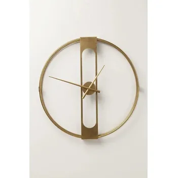Hodiny Nástěnné hodiny Design zlaté 60 cm