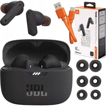 Sluchátka Bezdrátová sluchátka do uší JBL Tune 230NC TWS – černá