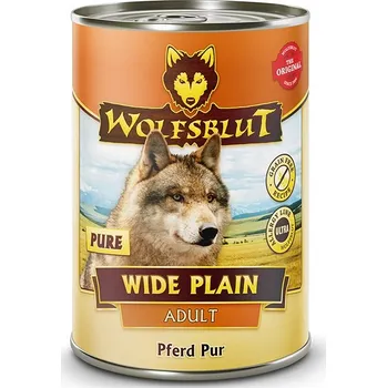 Krmivo pro psa Wolfsblut Dog Adult Wide Plain Pure konz. 395g