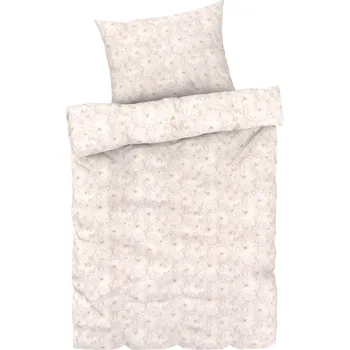 Povlečení LIVARNO home Saténové ložní povlečení, 140 x 200 cm, 70 x 90 cm (písková)