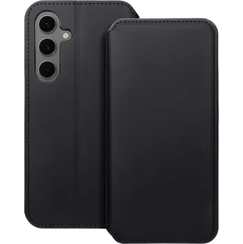 Náhradní kryt pro mobilní telefon Kryt Dual Pocket Book Case Samsung Galaxy S24 FE Black