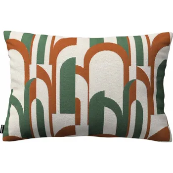 Polštář Povlak na polštář 47x28 zeleno-červený