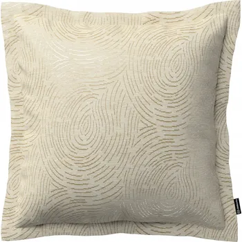 Povlak na dekorativní polštářek Povlak na polštář 45x45 béžovo-zlatý vzor